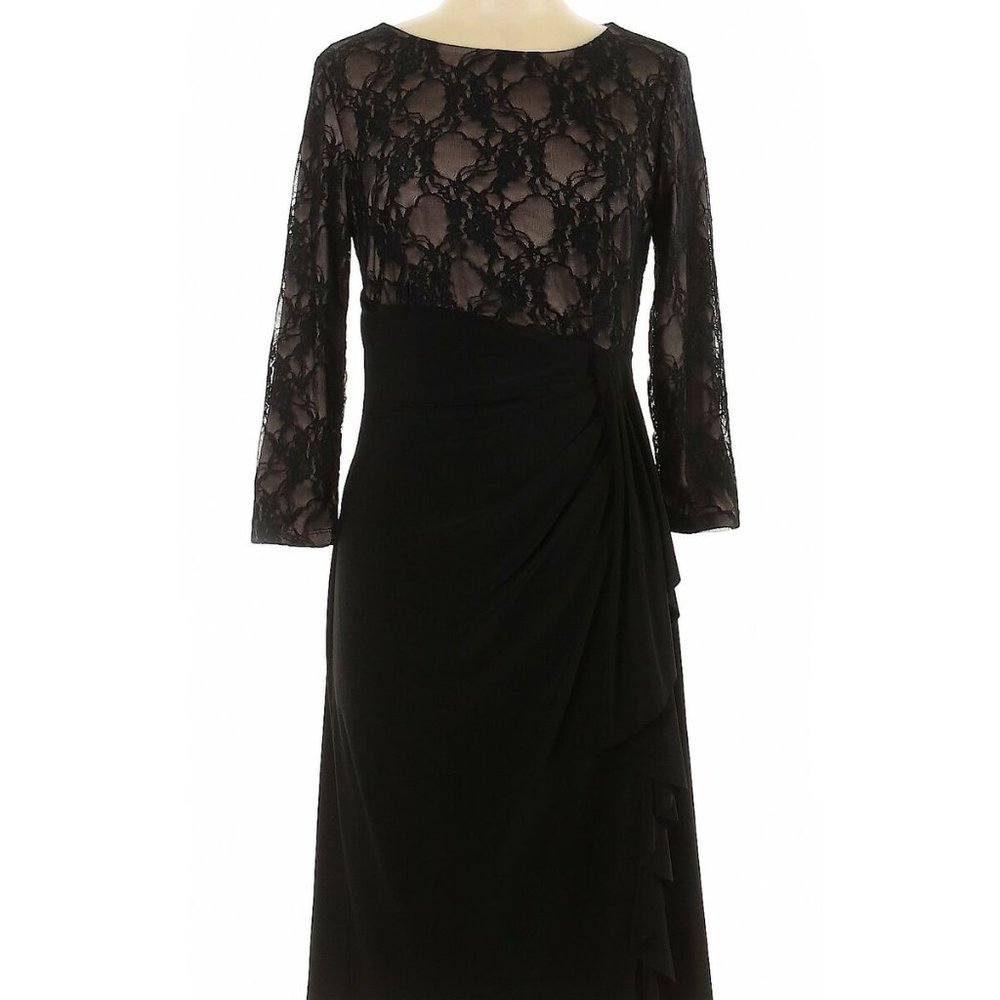 Womens Black Label By Evan Picone Dress